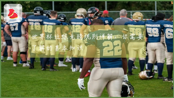 世界杯让球竞猜规则详解，你需要了解的基本知识
